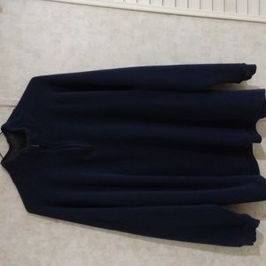 GUC Men's XL Alfani Navy Half-Zip Sweatshirt
